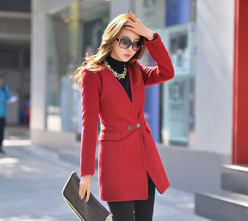 Màu đỏ luôn tạo vẻ sang trọng và cá tính. Ảnh: Nguồn internet.