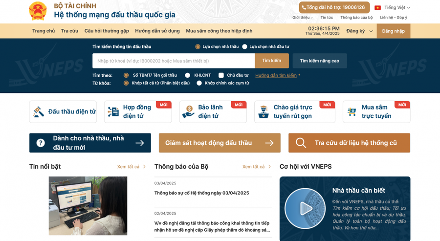 Bộ Tài chính đề xuất sửa đổi Luật Đấu thầu.