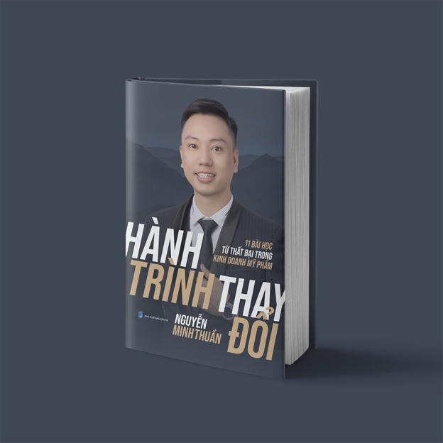 Sách Hành trình thay đổi: 11 bài học từ thất bại trong kinh doanh mỹ phẩm