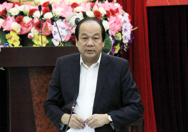 Ông Mai Tiến Dũng - Bộ trưởng, Chủ nhiệm Văn phòng Chính phủ.