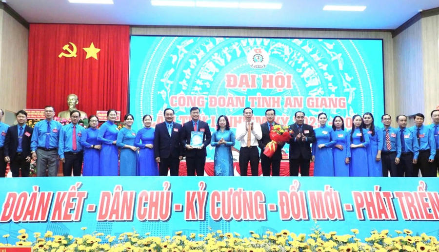 Ông Đỗ Trần Thịnh được chỉ định giữ chức Chủ tịch Liên đoàn Lao động tỉnh An Giang khóa I