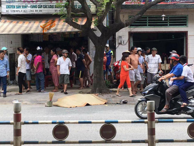 Vụ tai nạn làm nạn nhân tử vong tại chỗ.