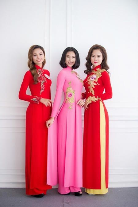 Hậu trường buổi chụp ảnh Top 32 th&iacute; sinh Chung khảo ph&iacute;a Bắc Hoa hậu Việt Nam 2016