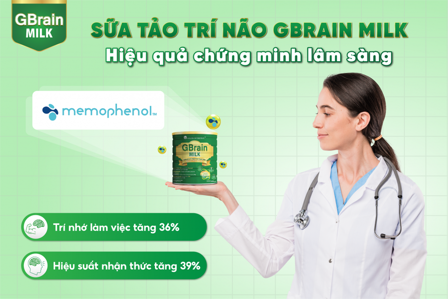 Sữa tảo trí não GBrain Milk không ngừng đổi mới để mang lại sản phẩm chất lượng