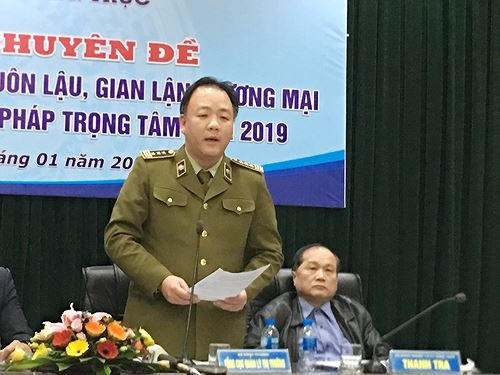 Ông Trần Hữu Linh, Tổng cục trưởng, Tổng cục Quản lý thị trường.