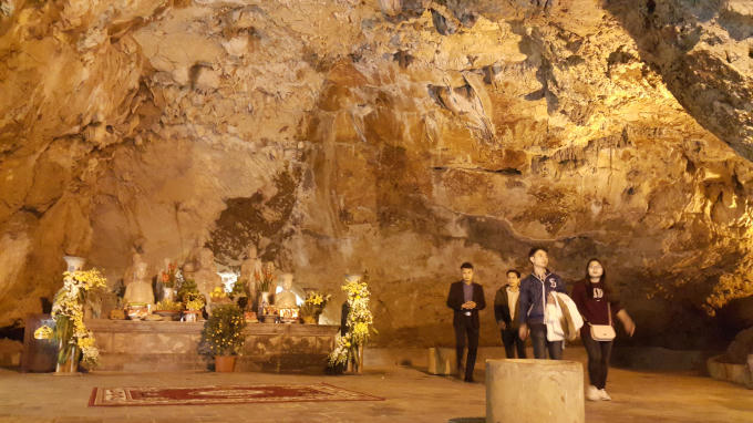 Tương truyền Chùa Động Am Tiên từng là nơi Thái hậu Dương Vân Nga tu hành cuối đời.