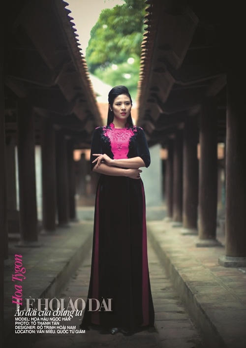 Với ý tưởng từ hoa Tigon, Đỗ Trịnh Hoài Nam đã toát lên biểu tượng sự tái hợp tình yêu trong sáng qua thiết kế của mình.