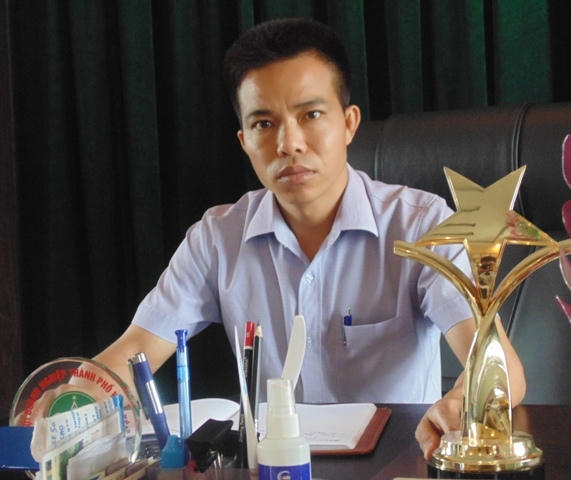 GĐ HTX Vật liệu xây dựng Tuổi trẻ Đặng Quang Tùng