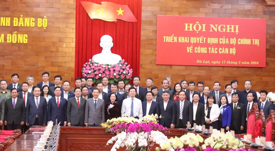 Phó Truong Ban Nội chính TƯ Nguyễn Thái Học được chỉ định giữ chức Quyền Bí thư Lâm Đồng