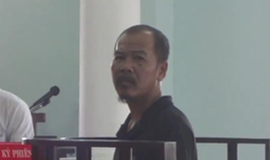 Bị cáo Nguyễn Văn Kiều tại phiên tòa.