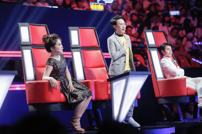 Giọng h&aacute;t Việt 2017 tập 1: Vũ C&aacute;t Tường v&agrave; Soobin Ho&agrave;ng Sơn