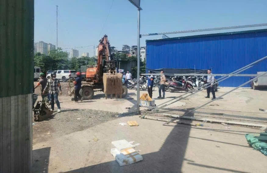 Xây dựng trái phép trên diện tích 2700m2 một doanh nghiệp bị phạt 300 triệu đồng. Ảnh: Minh họa