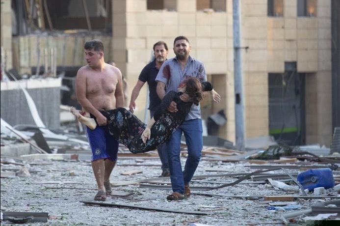 Nổ lớn ở thủ đô Lebanon, hàng nghìn người thương vong