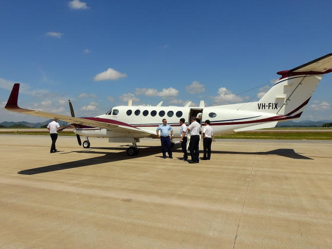 Chuyến bay hạ cánh an toàn.