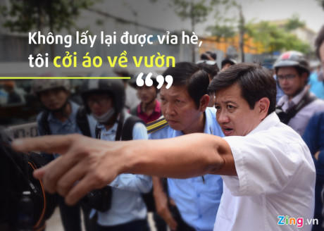 10 ph&aacute;t ng&ocirc;n kh&oacute; qu&ecirc;n của &ocirc;ng Đo&agrave;n Ngọc Hải trong 2 th&aacute;ng dẹp vỉa h&egrave;