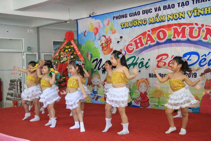 Huế: Trường Mầm Non Vĩnh Ninh tưng bừng khai giảng năm học mới