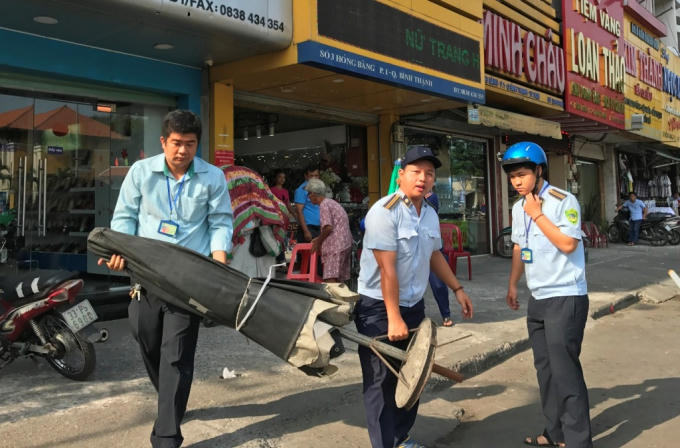Nhiều trường hợp tái phạm lấn chiếm bị tịch thu.