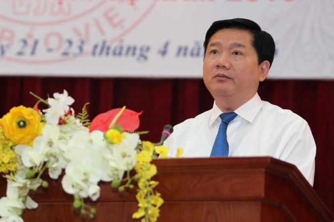 B&iacute; thư Th&agrave;nh ủy TP HCM Đinh La Thăng.