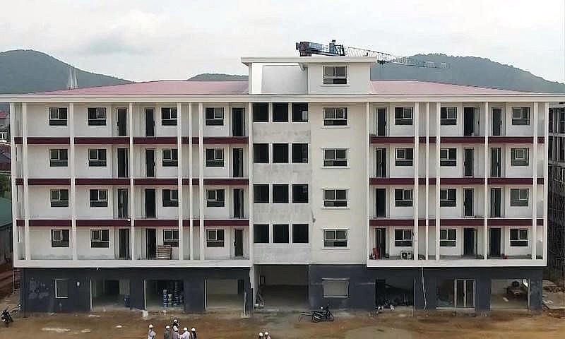 Dự án nhà ở xã hội KT Home – CTCP địa ốc Kim Thi, Nghệ An (Ảnh Quang Hợp báo Xây dựng)