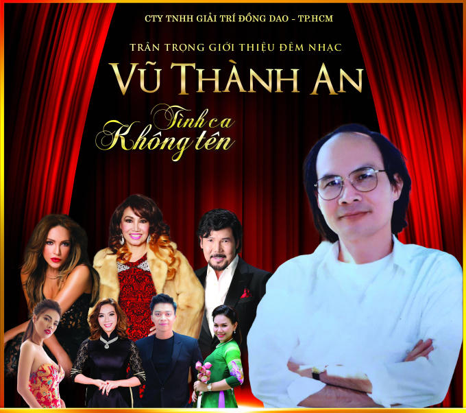 Đêm nhạc Tình ca không tên là lần cuối xuất hiện trên sân khấu của nhạc sỹ Vũ Thành An.