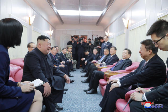 Bên trong chuyến tàu đặc biệt chở nhà lãnh đạo Kim Jong-un.