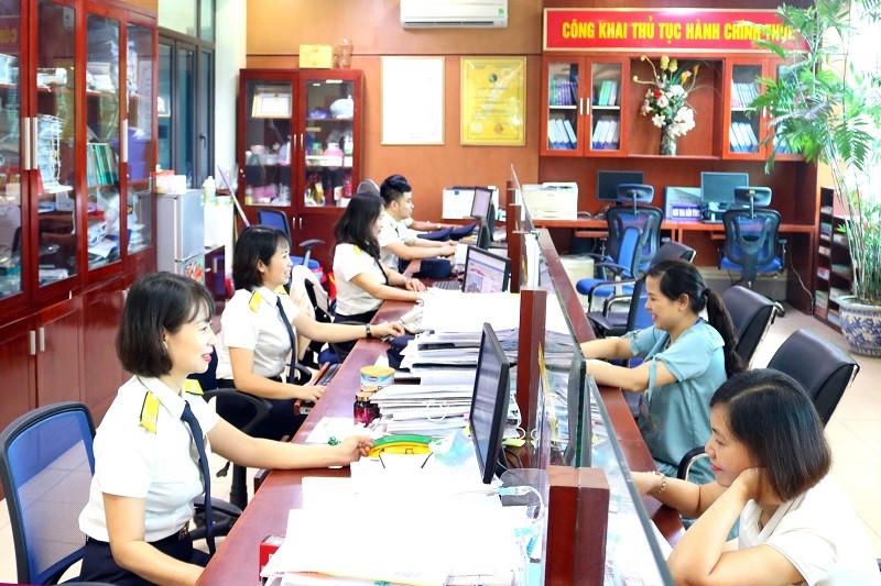 Cải cách hành chính thuế và chuyển đổi số công tác quản lý thuế luôn là hai mục tiêu trọng tâm được ngành Thuế quyết tâm triển khai quyết liệt, đồng bộ nhằm hướng đến phục vụ tốt nhất cho người nộp thuế. (Ảnh: gdt.gov.vn)