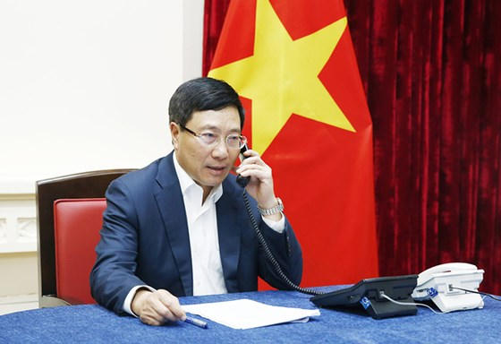 Phó Thủ tướng, Bộ trưởng Bộ Ngoại giao Phạm Bình Minh. Ảnh: Báo Thế giới và Việt Nam