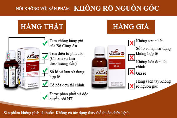 Sự ly kỳ của việc h&igrave;nh th&agrave;nh sản phẩm Vidatox giả
