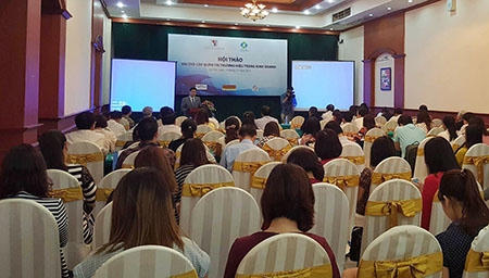 Hội thảo thu hút đông đảo các doanh nghiệp tham gia (Ảnh: NP)