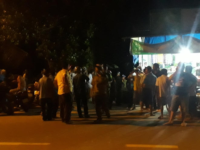Hiện trường vụ án.
