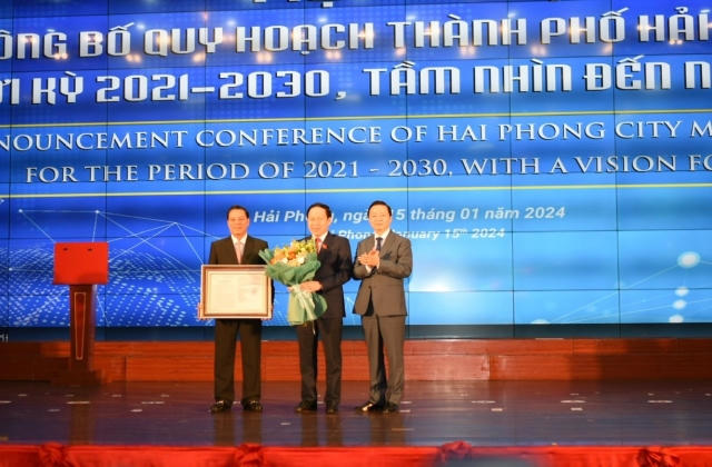 Phó Thủ tướng Trần Hồng Hà dự Hội nghị công bố Quy hoạch thành phố Hải Phòng