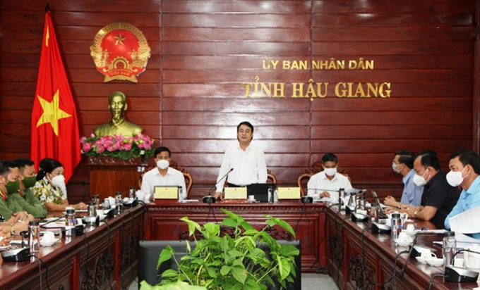 16.9- Bi thu Nghiem Xuan Thanh- làm viec voi TX Long My