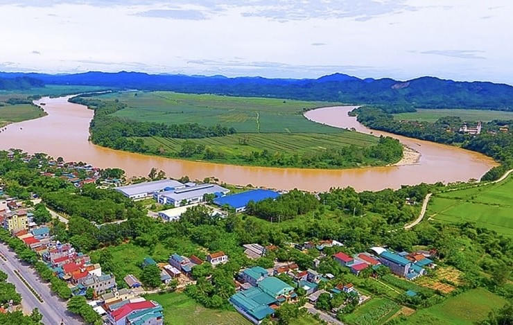 Một góc huyện Anh Sơn, Nghệ An (Ảnh: Quang Dũng).