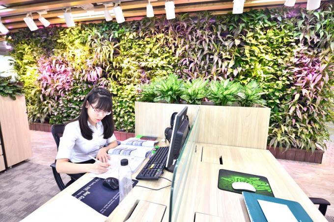 Văn ph&ograve;ng Xanh Capital House