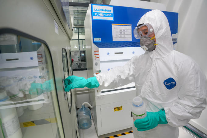 Bên trong các phòng Lab nghiên cứu hiện đại, tối tân của Nhà máy VinSmart.