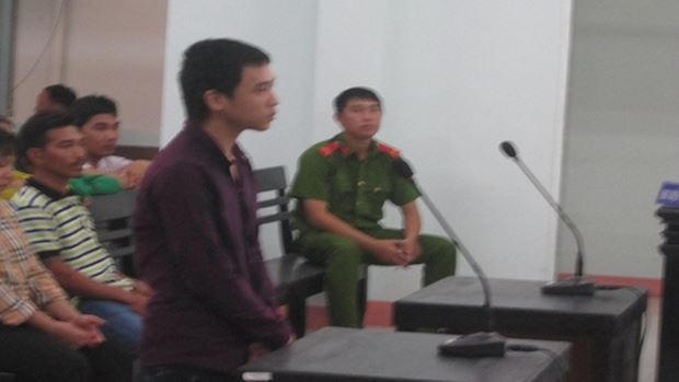 Bị cáo Tâm tại phiên phúc thẩm. (Ảnh: báo Công lý)