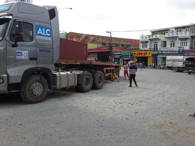 Hiện trường vụ tai nạn thương tâm