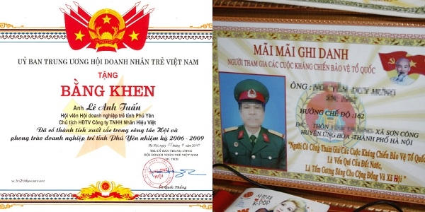 Sự khác biệt giữa bằng thật và bằng do Công ty Cổ phần ngành ảnh Việt Nam làm.