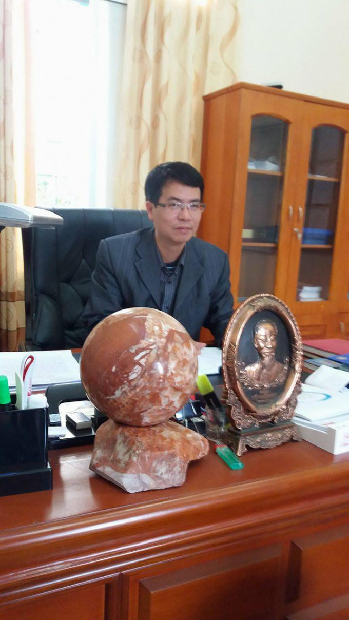 Ông Nguyễn Hữu Thắng, phó giám đốc phụ trách Trung tâm giáo dục lao động xã hội tỉnh Bắc Giang. (ảnh Lương Liễu).