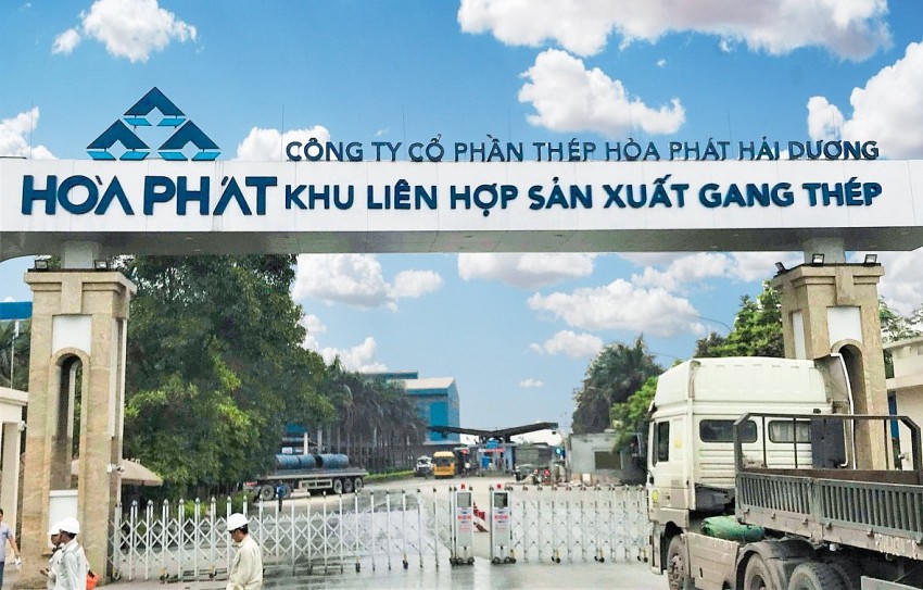 Công ty Cổ phần thép Hòa Phát Hải Dương bị xử phạt nặng do vi phạm về đất đai.