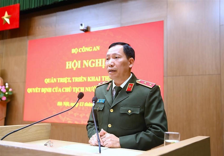 Thứ trưởng Lê Văn Tuyến phát biểu chỉ đạo tại Hội nghị.