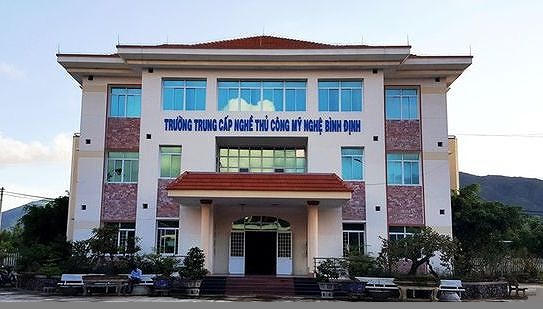 Thanh tra Chính phủ chỉ ra sai phạm tại Trường Trung cấp thủ công mỹ nghệ Bình Định.