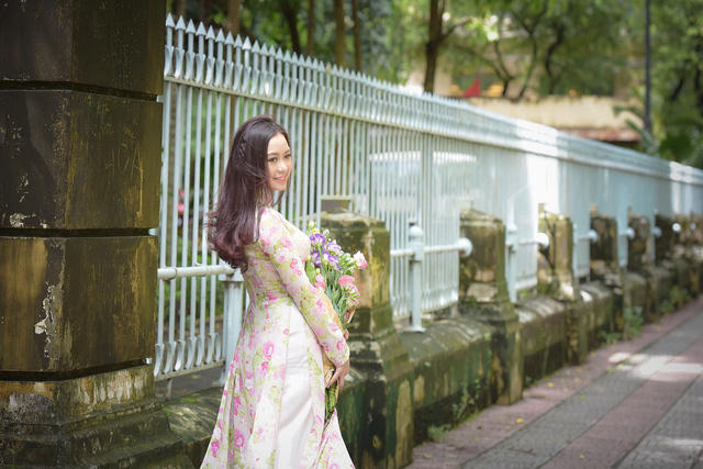 &Aacute; kh&ocirc;i Đại học Nội vụ xinh đẹp mang hương sắc thu v&agrave;o S&agrave;i th&agrave;nh