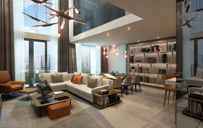 Nội thất Sun Grand City Residence 69B Thụy Khuê.