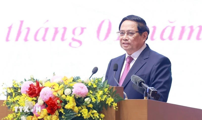 Thủ tướng Phạm Minh Chính. (Ảnh: Dương Giang/TTXVN)