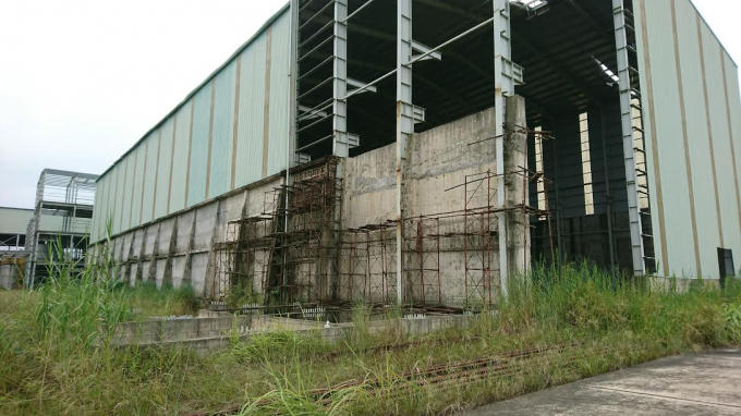 Một số hạng mục còn chưa hoàn thiện