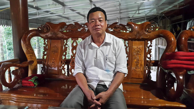 Ông Lang Văn Tuần - Bí thư Đảng ủy xã Đồng Văn.