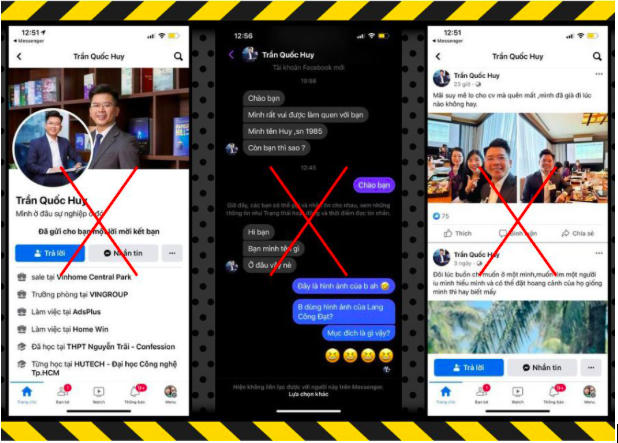 Nhiều đối tượng sử dụng hình ảnh Trainer của GEIN Academy nhằm lừa đảo, lôi kéo vào các hội nhóm đầu tư, kinh doanh