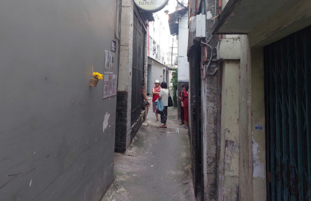Nơi người dân phát hiện vụ việc.