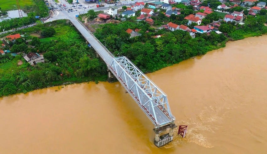 Dự kiến khởi công cầu Phong Châu mới trong tháng 12/2024. (Ảnh: VGP)